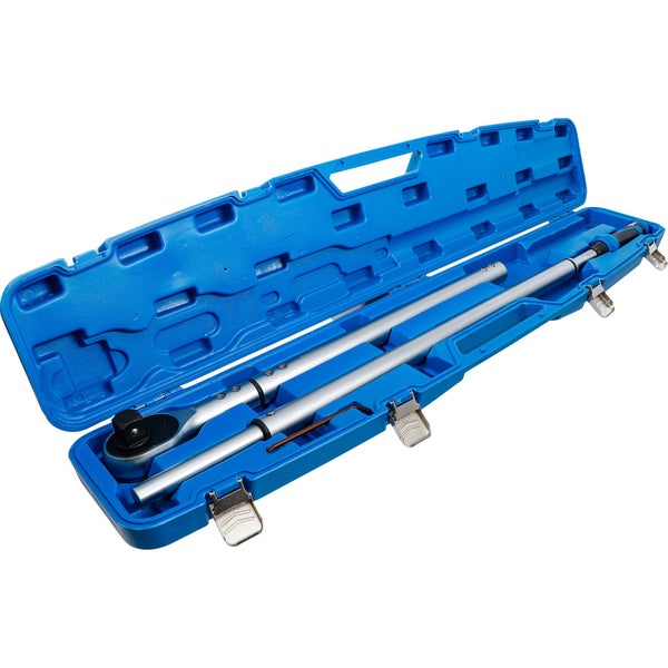 Drehmomentschlüssel mit Verlängerung und Innensechskantschlüssel