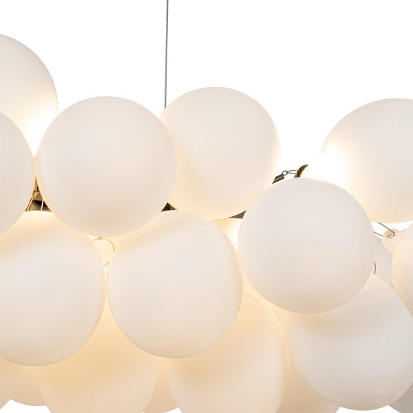 Kugelförmige Hängeleuchte