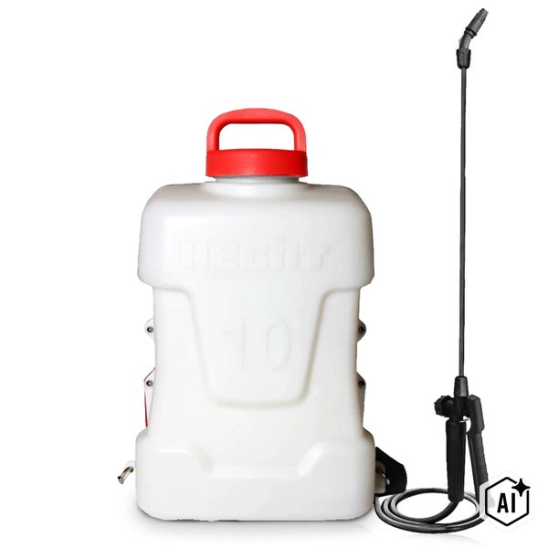 Hecht Drucksprüher mit 10 Liter Tankvolumen für Gartenarbeit