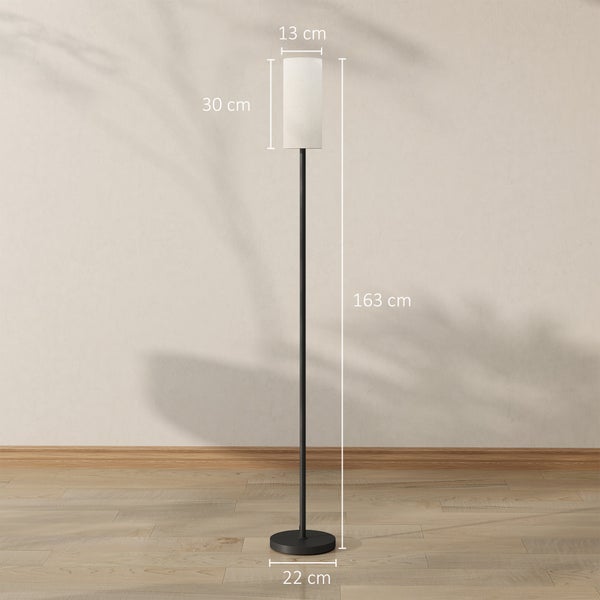 Stehlampe mit den Maßen 163 x 13 x 22 Zentimeter
