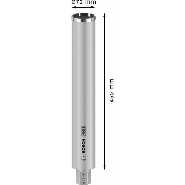 Kernbohrer mit Sechskantschaft
