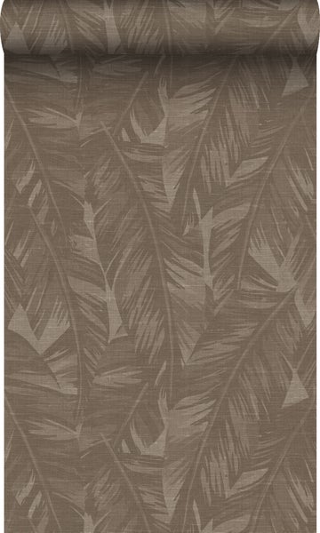 Origin Wallcoverings Tapete Bananenblätter Braun - 50 x 900 cm - 348056