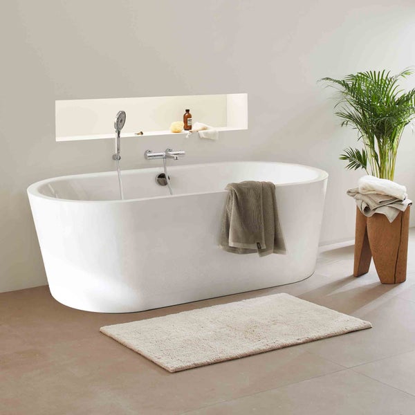 1 St. Badematte BAHAMAS UNI Beige 40 x 60 cm
