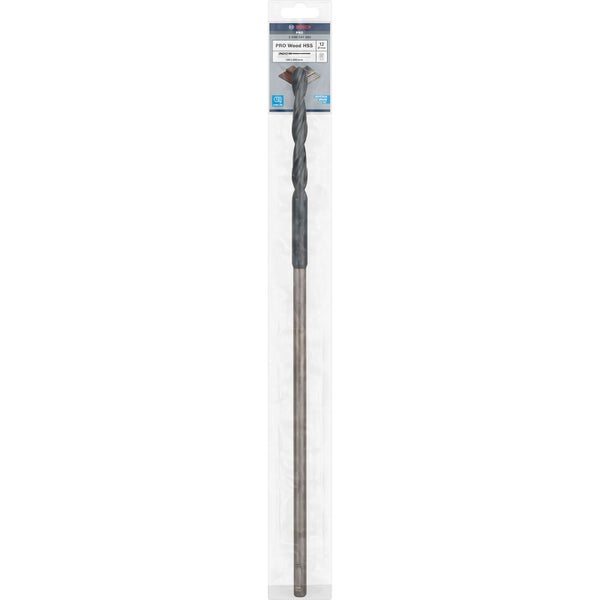 Bosch PRO Wood HSS Installationsbohrer 12 x 100 x 400 mm - 2608597402