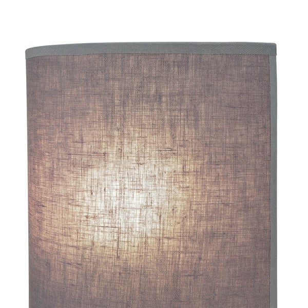 Detailaufnahme eines Textillampenschirms