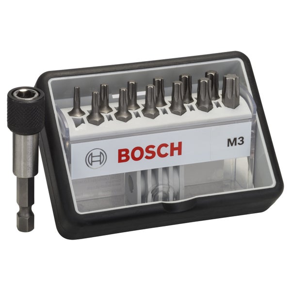Bosch Schrauberbit-Set Robust Line M Extra-Hart 12+1tlg. 25 mm Torx - 2607002565
