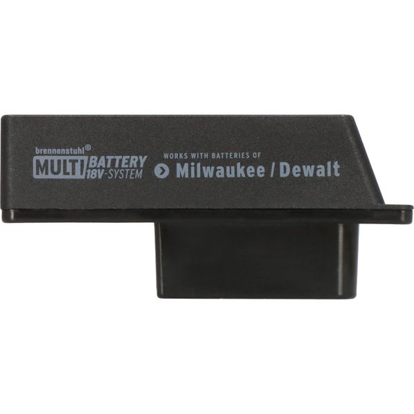 Brennenstuhl Multi Battery 18-Volt-System Adapter für Milwaukee/DeWalt Akkus