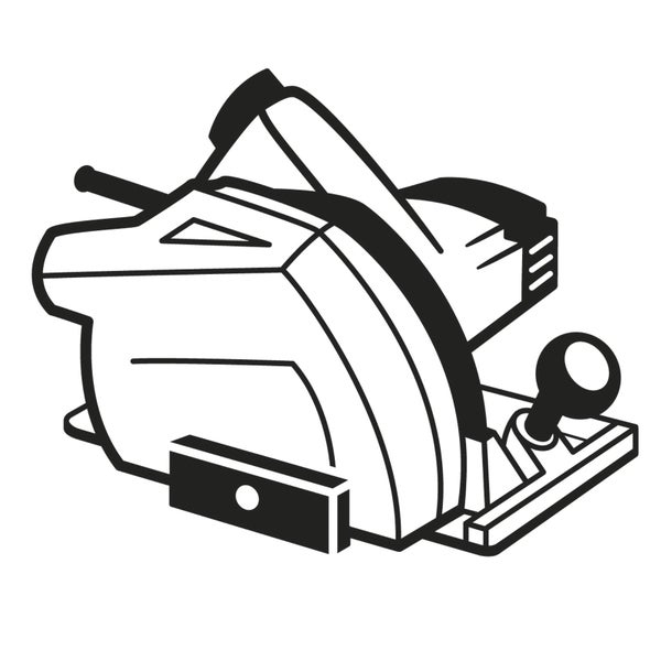 Kreissäge Illustration