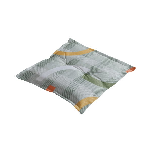 Sitzkissen Tess orange - Ca. 50x50 cm - 4er-Set