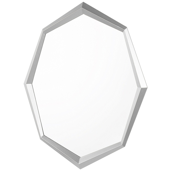 Wandspiegel OENO 66 cm 91 cm Silber
