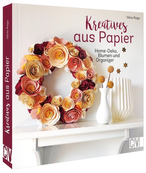 Kreatives aus Papier Home-Deko, Blumen und Organizer