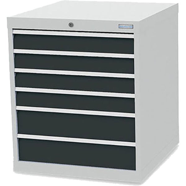 Bedrunka+Hirth Schubladenschrank Tiefe 736 mm R 24-24 6x Schublade BxTxH 705x736x 819 mm - 780/0420V10Z