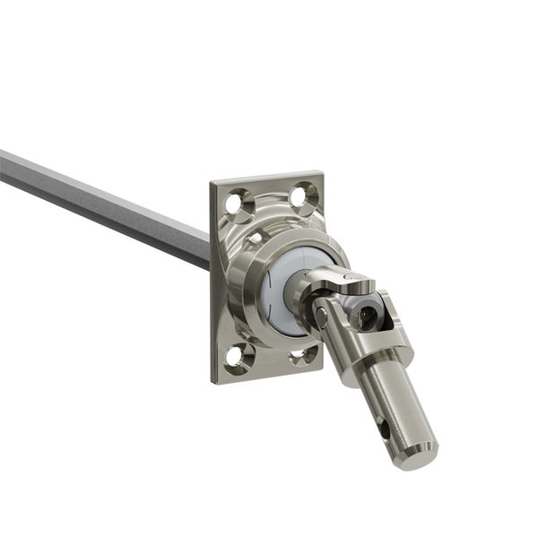 Gelenk mit Vierkantaufnahme und Flansch