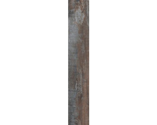 Wand- und Bodenfliese Chalet 2.0 street blue 20x120 cm matt rektifiziert