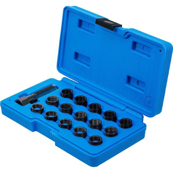 BGS Reparatursatz für Zündkerzengewinde M14 x 1,25 mm 16tlg. - 149