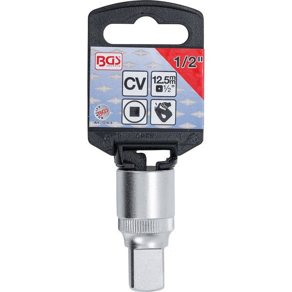 BGS technic Steckschlüssel-Einsatz mit 1/2-Zoll-Antrieb