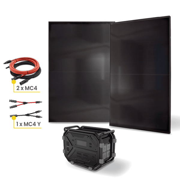 Solarmodule, Solargenerator, MC4-Kabel