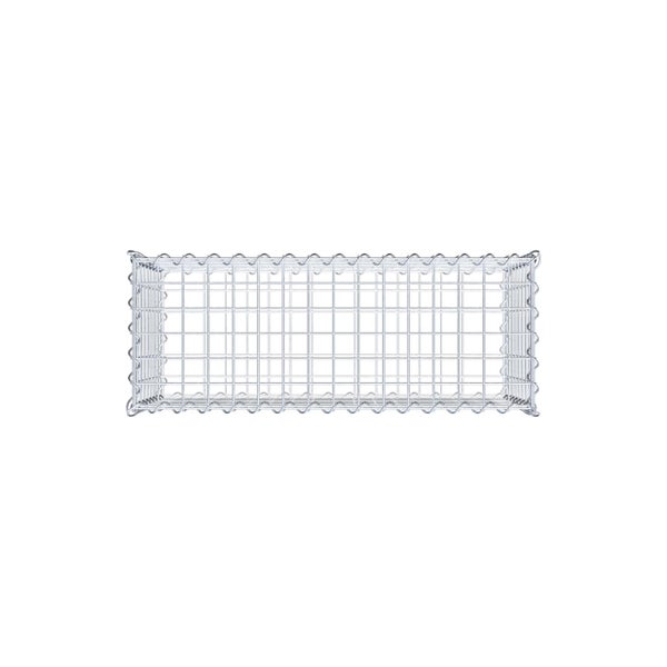 Gabione 80 cm x 40 cm x 30 cm (L x H x T), Maschenweite 5 cm x 5 cm, Spirale