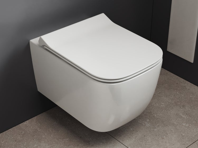 SSWW Design Hänge-WC CT2067V – Spülrandlos – Keramik – Softclose-Sitz