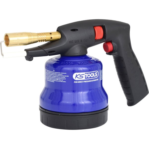 KS Tools Direkt-Druck Butangasbrenner mit Kartusche
