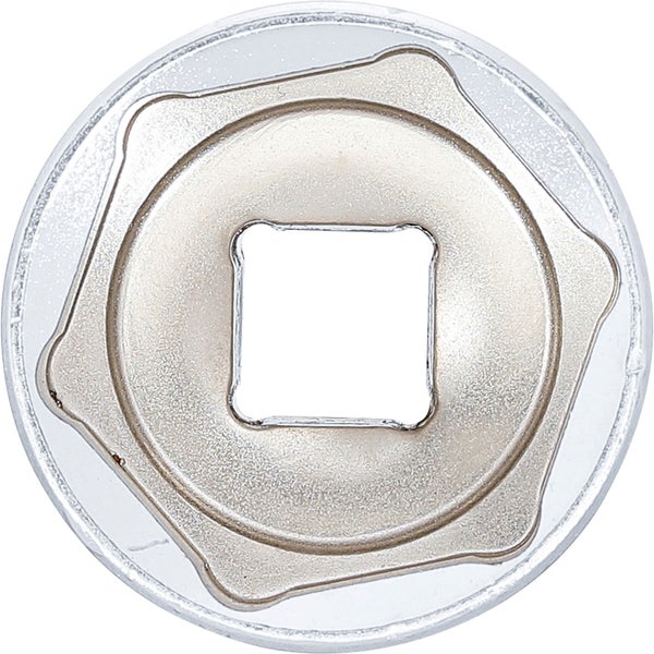 BGS Steckschlüssel-Einsatz Sechskant Antrieb Innenvierkant 12,5 mm (1/2) SW 34 mm - 2934