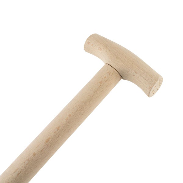 Holzstiel mit T-Griff für Gartengeräte