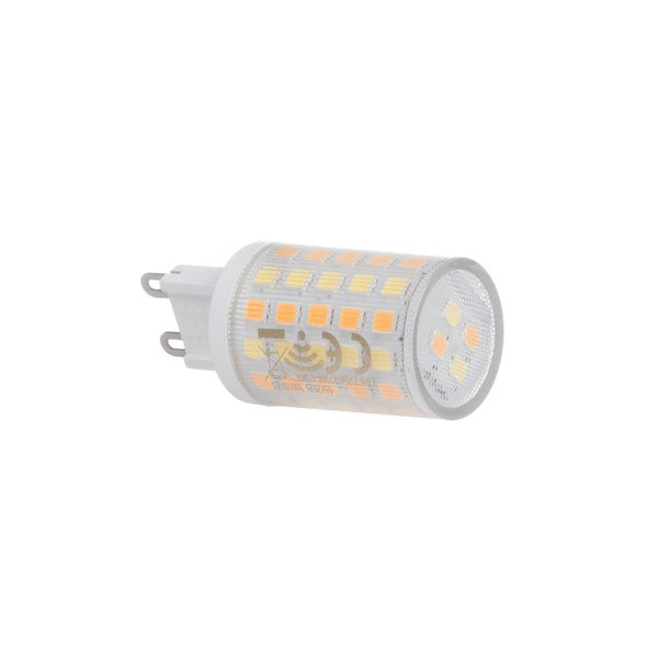 G9 LED Leuchtmittel mit LED-Chips, CE-Kennzeichnung, 2,5 Watt, 250 Lumen, Farbtemperatur 2700 bis 6500 Kelvin.