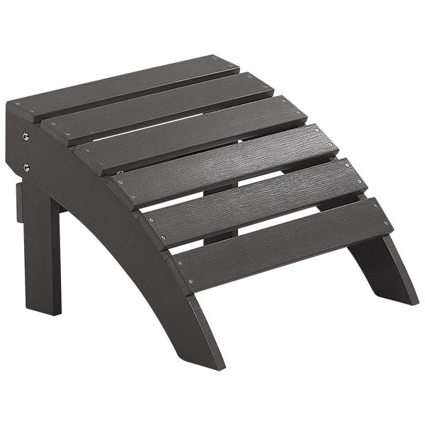 Garten Fußhocker ADIRONDACK Dunkelgrau