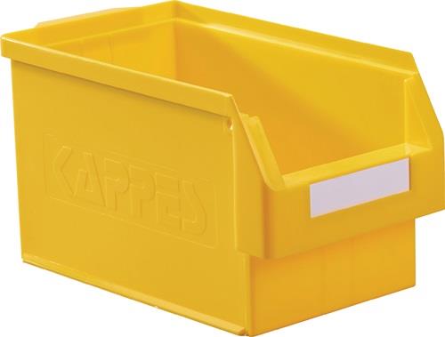 KAPPES Sichtlagerkasten L 350 x B 200 x H 200 mm gelb - 6002.00.0252