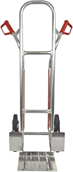 Treppensackkarre Trestles S04HS Aluminium | Treppensteiger mit Sternrädern & 200 kg Tragkraft | Profi-Transportkarre Made in EU