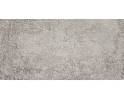 Graue Bodenfliese mit Betonoptik