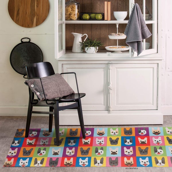 1 St. Moderner Küchenläufer BAUBAU Multicolor 50 x 280 cm