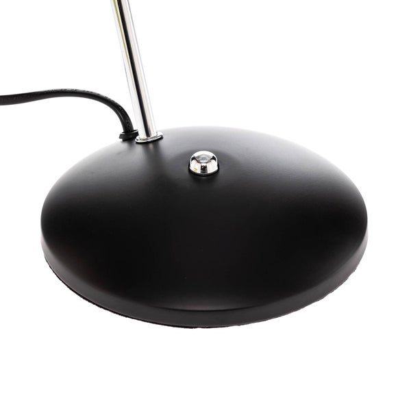 Schwarzer Lampenfuß mit Schalter