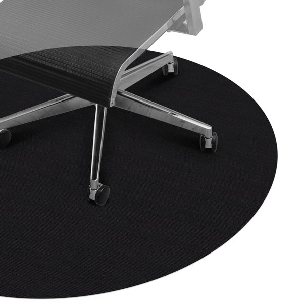 Bodenschutzmatte NEMESIS selbsthaftend für Hartboden Creme Rund: 120cm