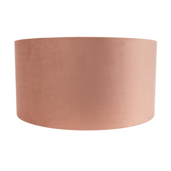 Zylindrischer Lampenschirm aus Stoff