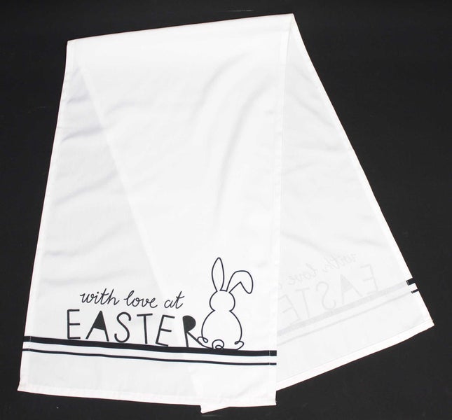 FRANK FLECHTWAREN | Tischläufer Lovely Easter, POLYESTER, 40 x 140 cm