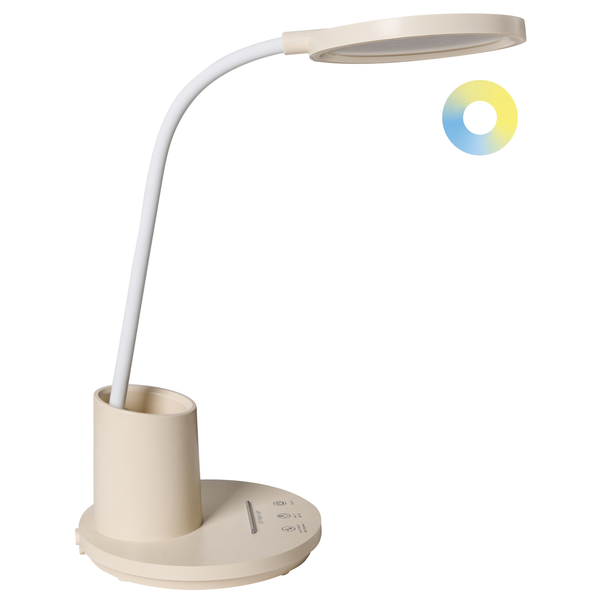 LED-Schreibtischlampe mit Stifthalter