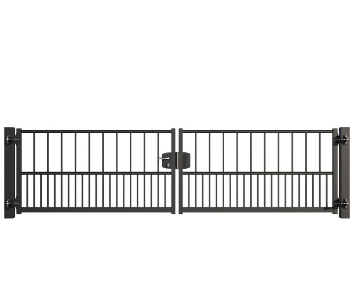 Doppeltor Gartentor aus Metall