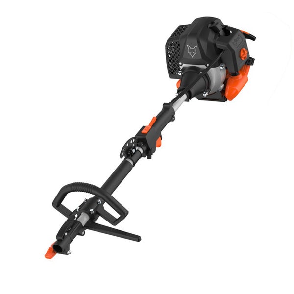 FUXTEC  4in1 Benzin Multigartengerät FX-MT152 - 52ccm³ | 3PS | 2-Takt | Easy Starter | 7,2Kg | 9-Zahn Rasentrimmer | Hochentaster | Heckenschere