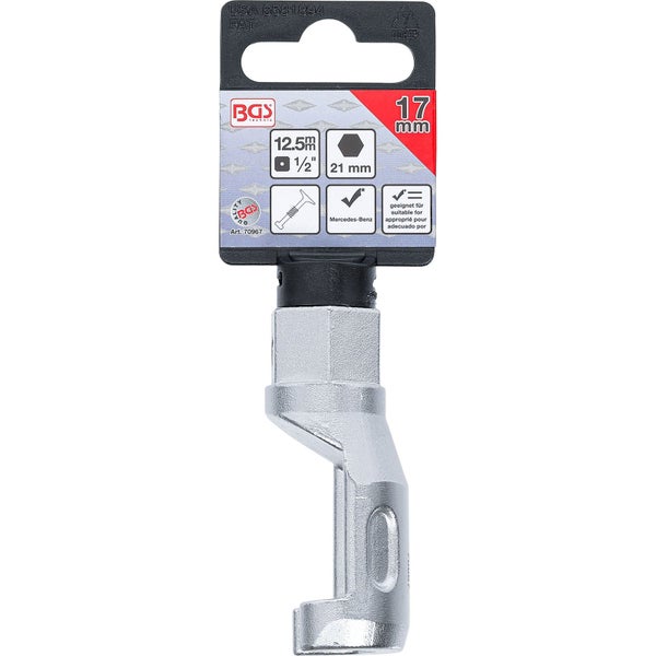 BGS technic Bremsleitungsschlüssel 17 mm