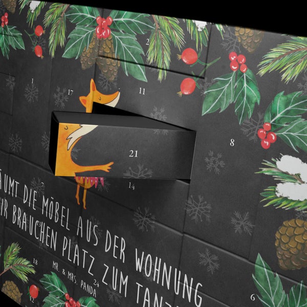 Mr. & Mrs. Panda Befüllbarer Adventskalender Fuchs Ballerina - Schwarz