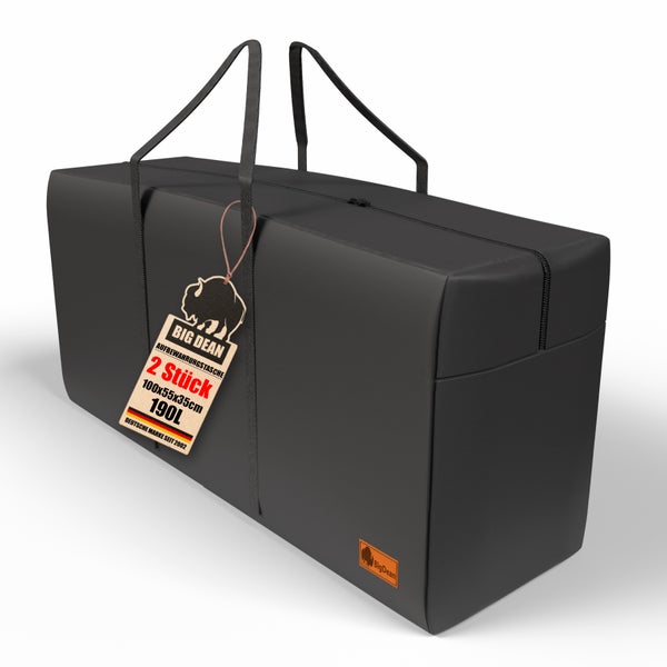 Big Dean Aufbewahrungstasche, 100x55x35cm, 190 Liter, 2 Stück