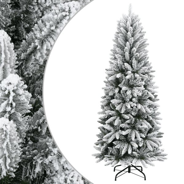 Künstlicher Weihnachtsbaum Beschneit 120 cm PVC&PE