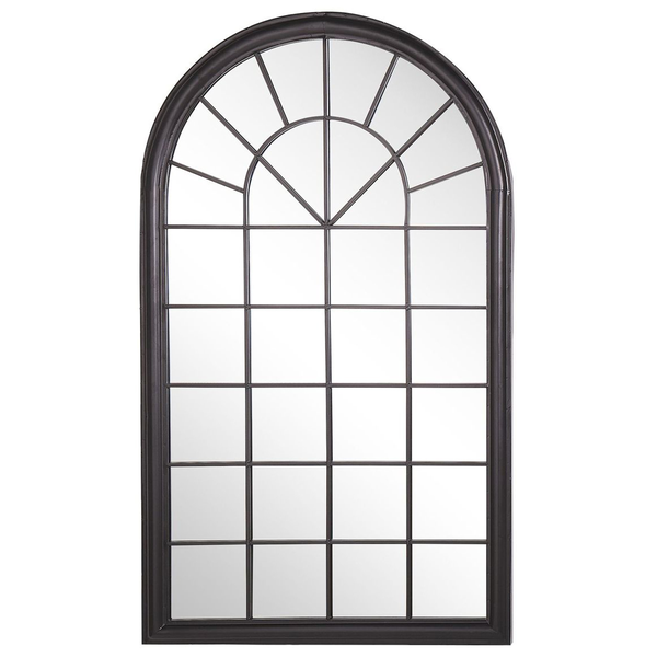 Wandspiegel TREVOL 77 cm 130 cm Metall Schwarz