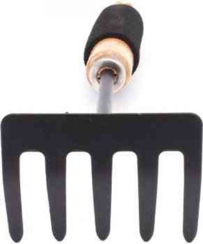 Gartenrechen mit Holzgriff