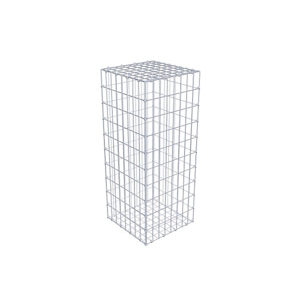 Gabione 100 cm x 40 cm x 40 cm (L x H x T), Maschenweite 5 cm x 10 cm, C-Ring