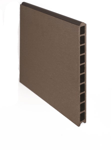 GartenLand Musterstück WPC Zaun XL Ameland Schokobraun 20 cm