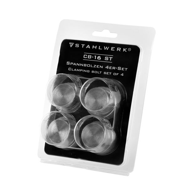 Spannbolzen D16 mm für Schweißtische und Lochplatten