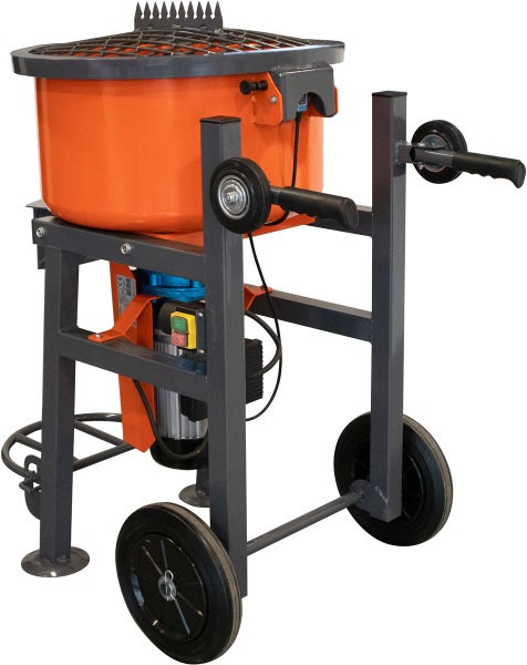 Zwangsmischer SIRL MH90 – Profi-Betonmischmaschine 75L mit 1100W Motor & Sackaufreißer