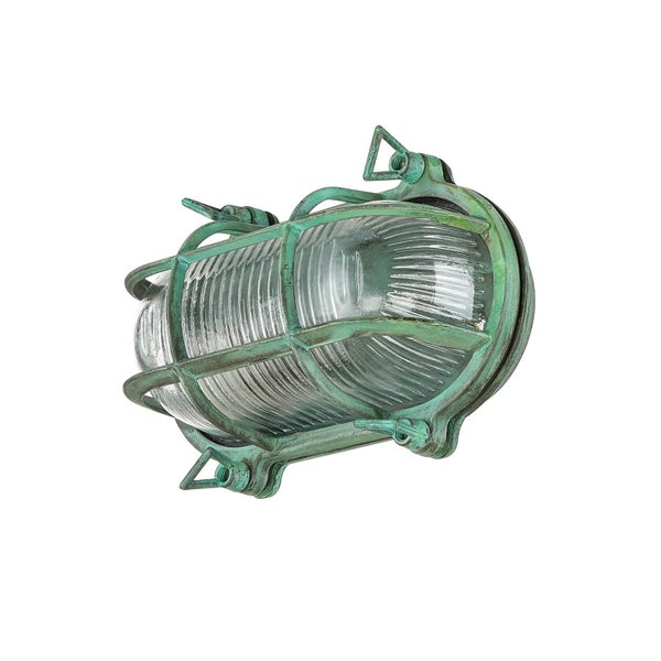 Ovale Schiffslampe mit Käfig